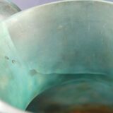 Glass paste pitcher signed De Feure for Daum