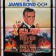 Affiche cinéma originale "Jamais plus Jamais" Sean Connery, James Bond 69x102cm 1983