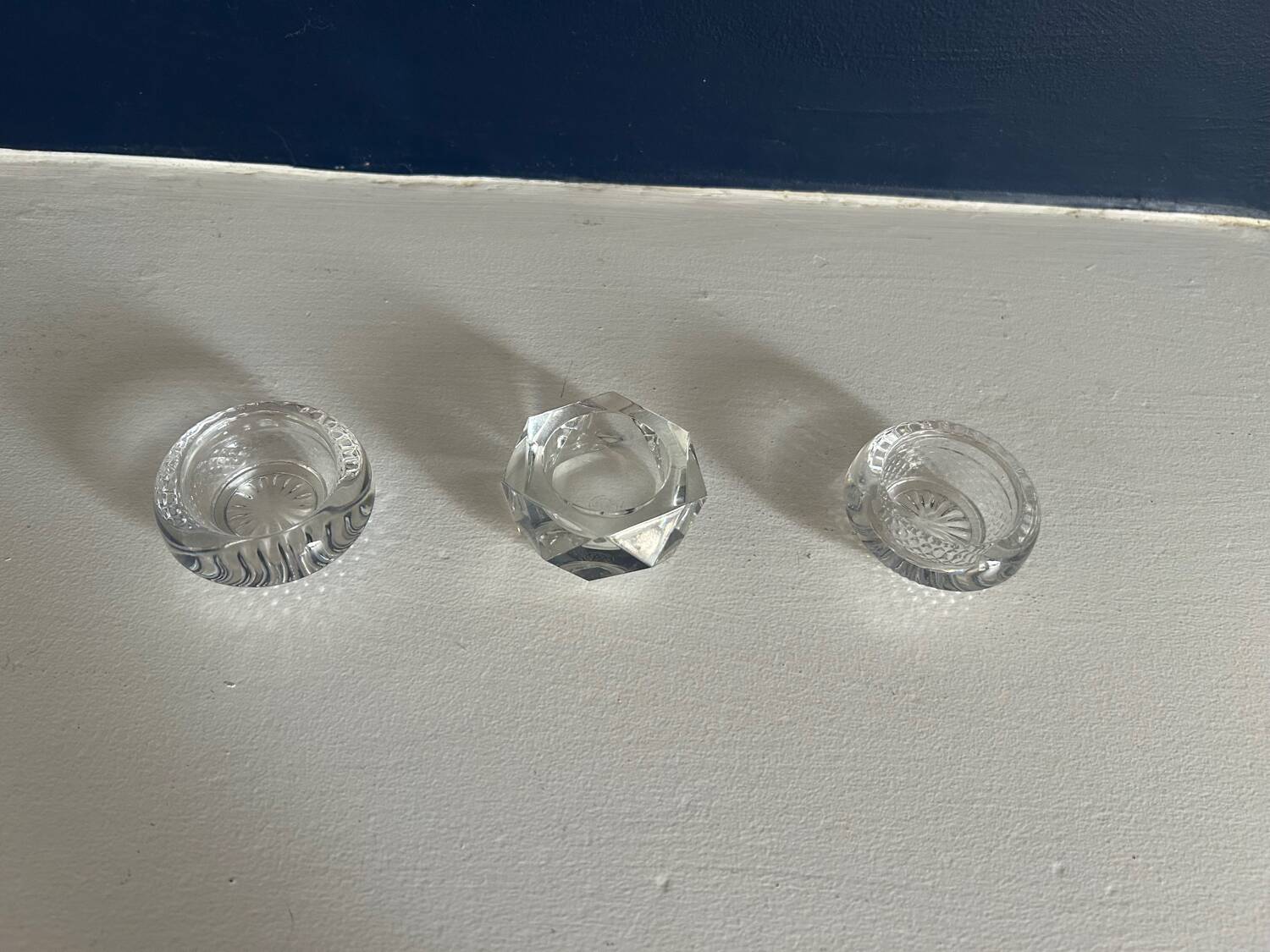 Baccarat decorations / Baccarat salt cellars