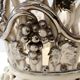Creamy White Ceramic Fruit Bowl or Centerpiece by Charles de Boissimon