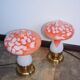 A set of ‘Vintage Mushrooms’ table lamps
