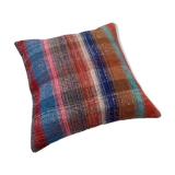 Kilim Pillow 60 x 60 cm Tapis Kelim Kilim Pillow Cover ,Vintage Meditation Bench Kelim Teppich Boho