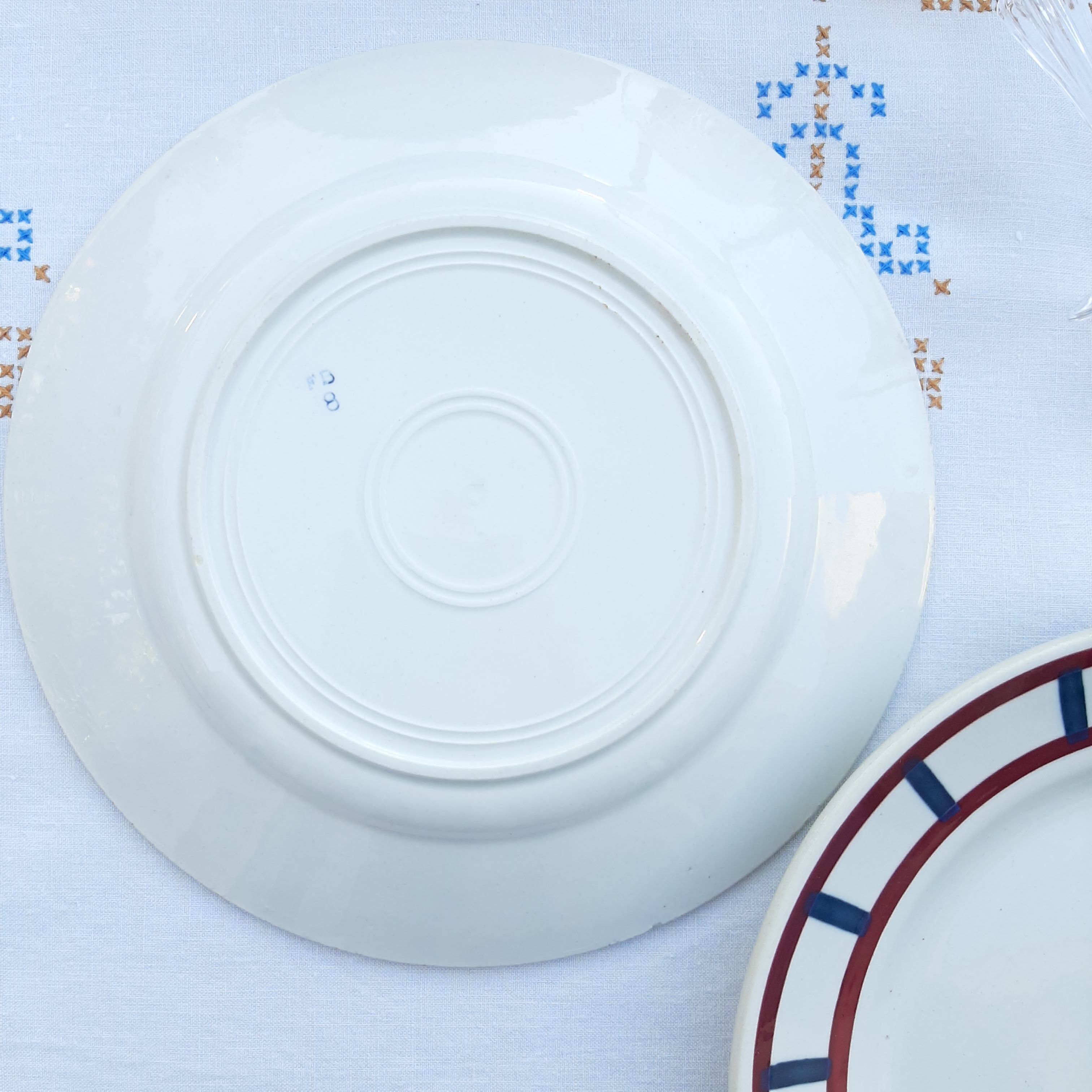 2 assiettes Béarn vintage