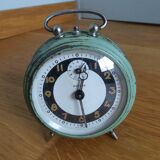 Pale green Bayard alarm clock