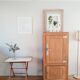 Folding wooden table