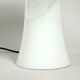 Huge 1960s italian two-piece Murano glass mushroom table lamp by Vistosi