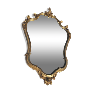 miroir rocaille style