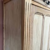 Parisian sideboard in raw wood