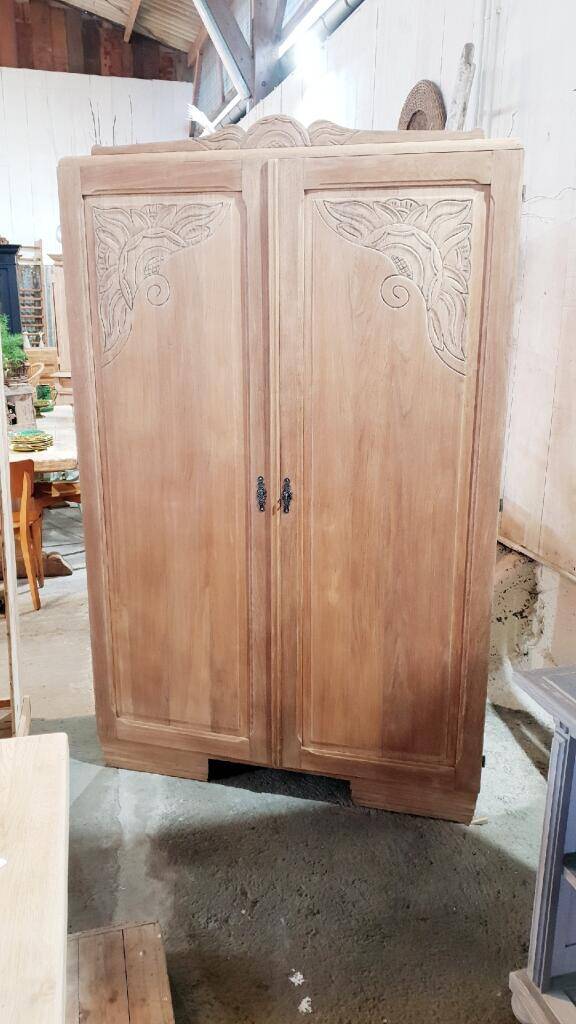 Old art-deco wardrobe