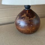 Wooden table lamp