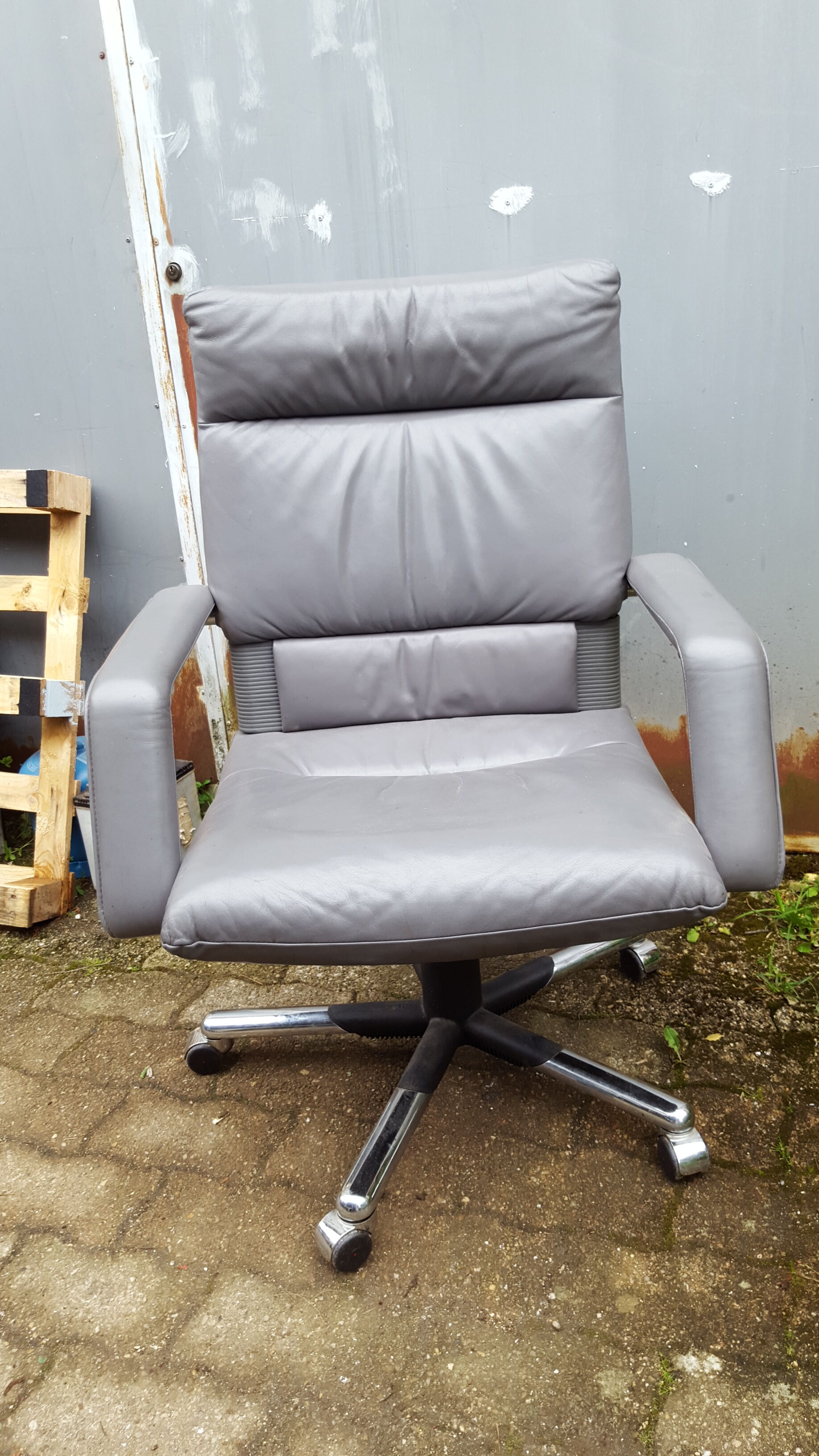 Mario Bellini leather office chair edition Vitra
