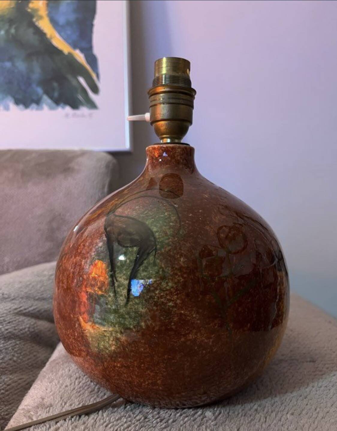 Table lamp base