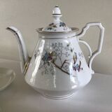 Service thé porcelaine blanche