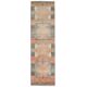 Vintage Turkish Hand-Knotted Wool Cotton Orange Runner Rug 83x305