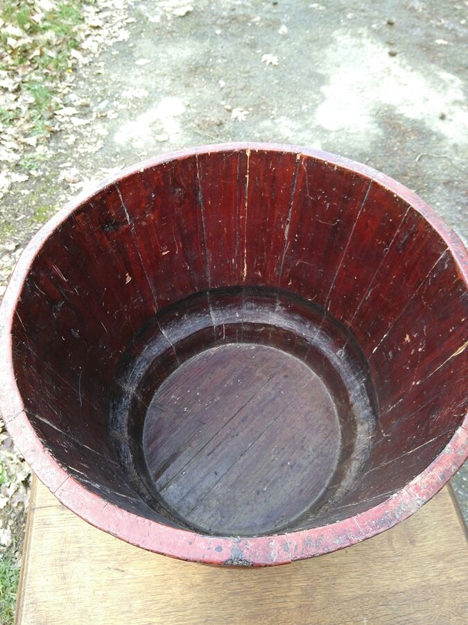 Cache pot Chinese wooden XIX