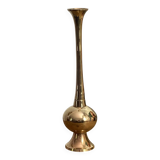Soliflore, brass vase