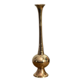 Soliflore, vase en laiton
