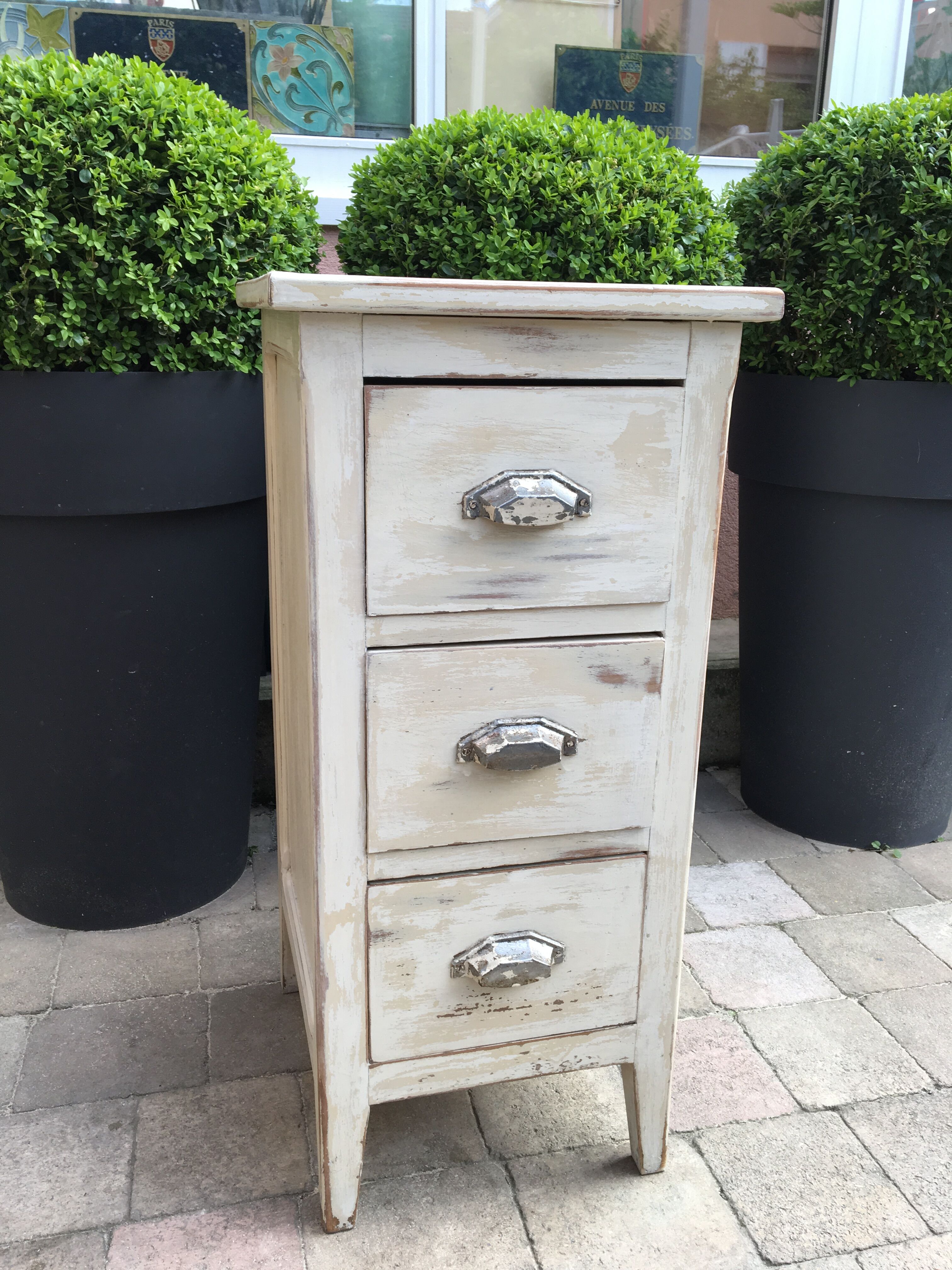 Vintage patinated chiffonnier