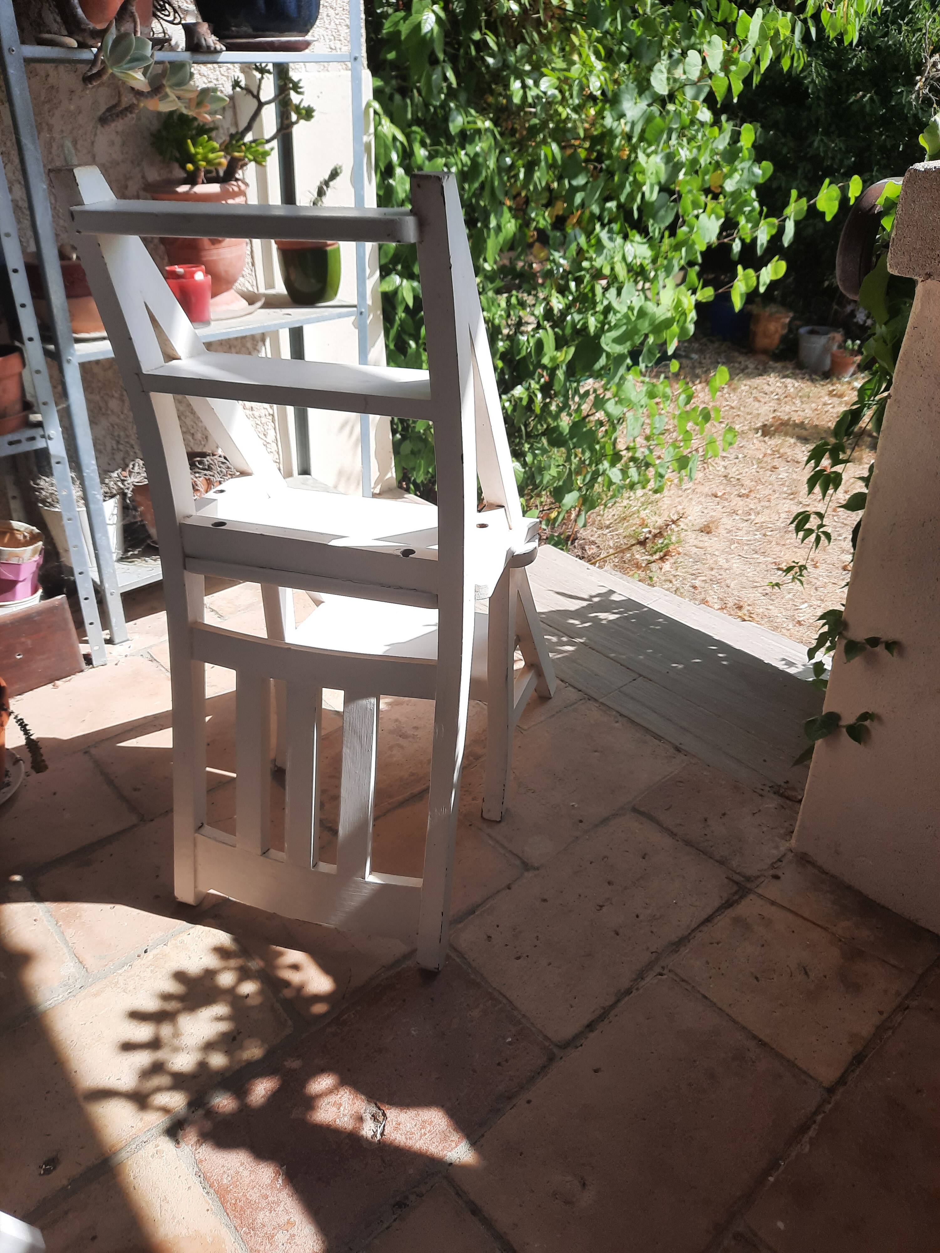 step stool/library chair