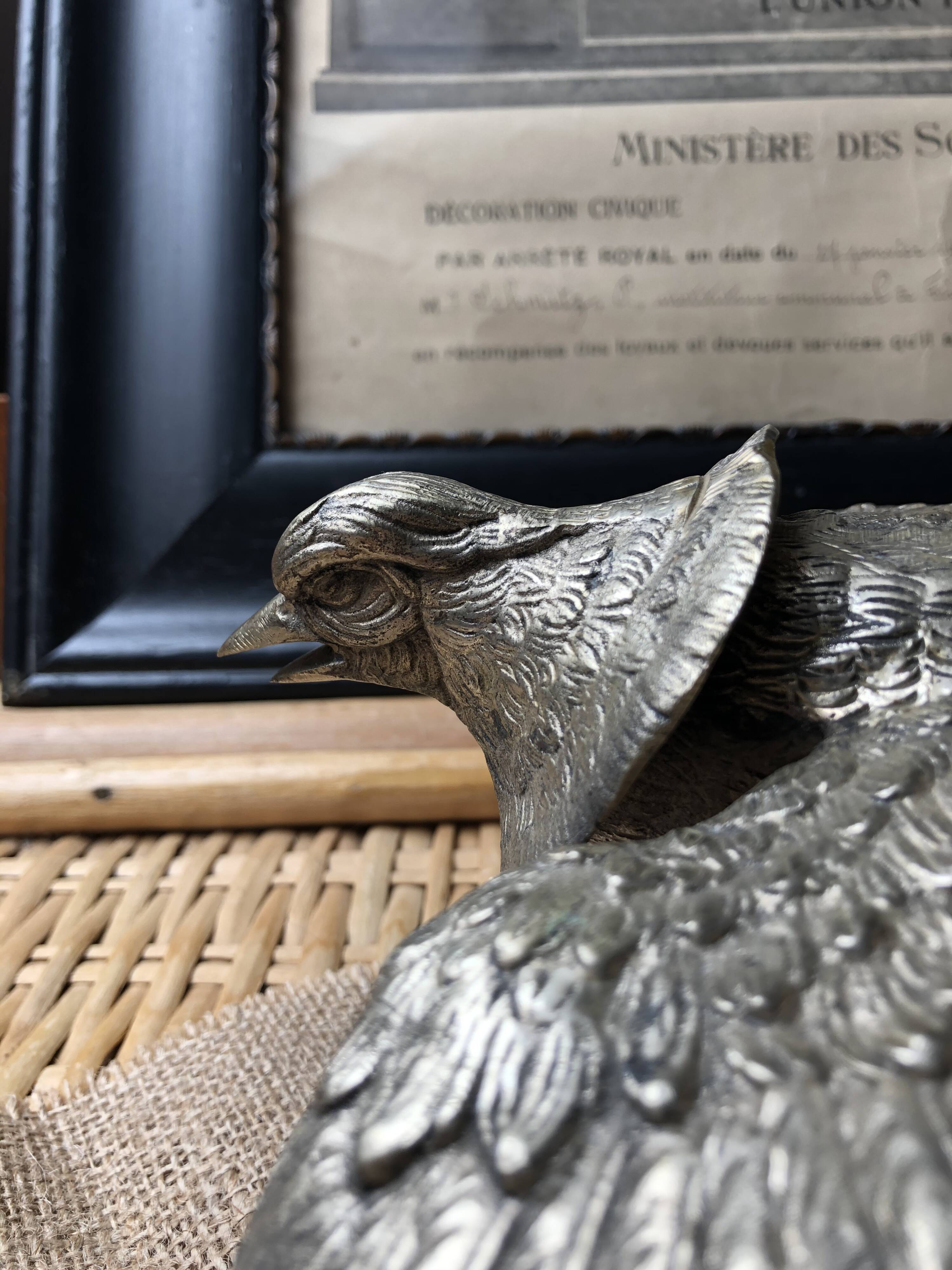 Metal pheasant
