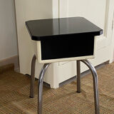 Vintage formica trunk stool