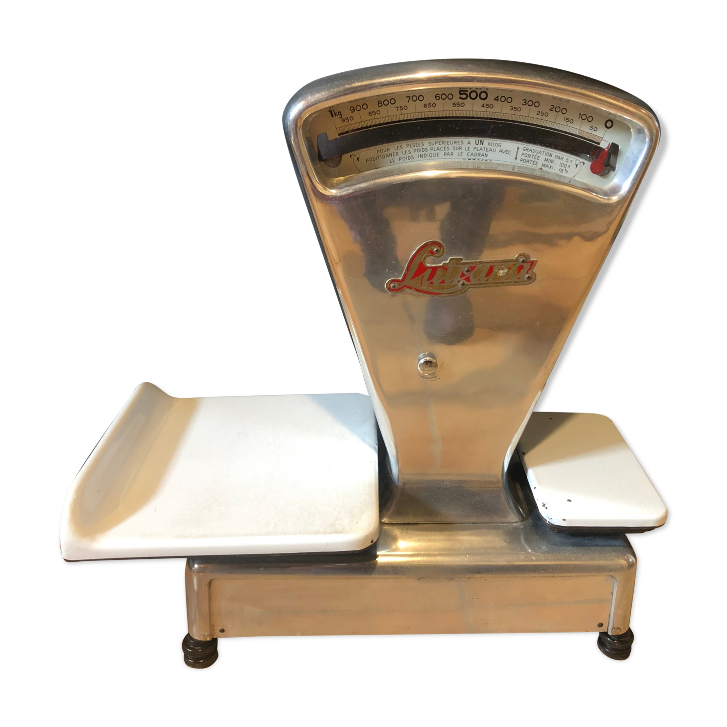 Lutrana stainless steel butcher's scale