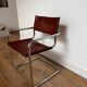Chaise assise et dossier cuir