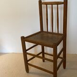Wooden convent chair 19th century