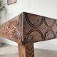 Savoyard folk art coffee table