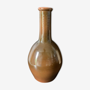 Vase en terre cuite émaillée