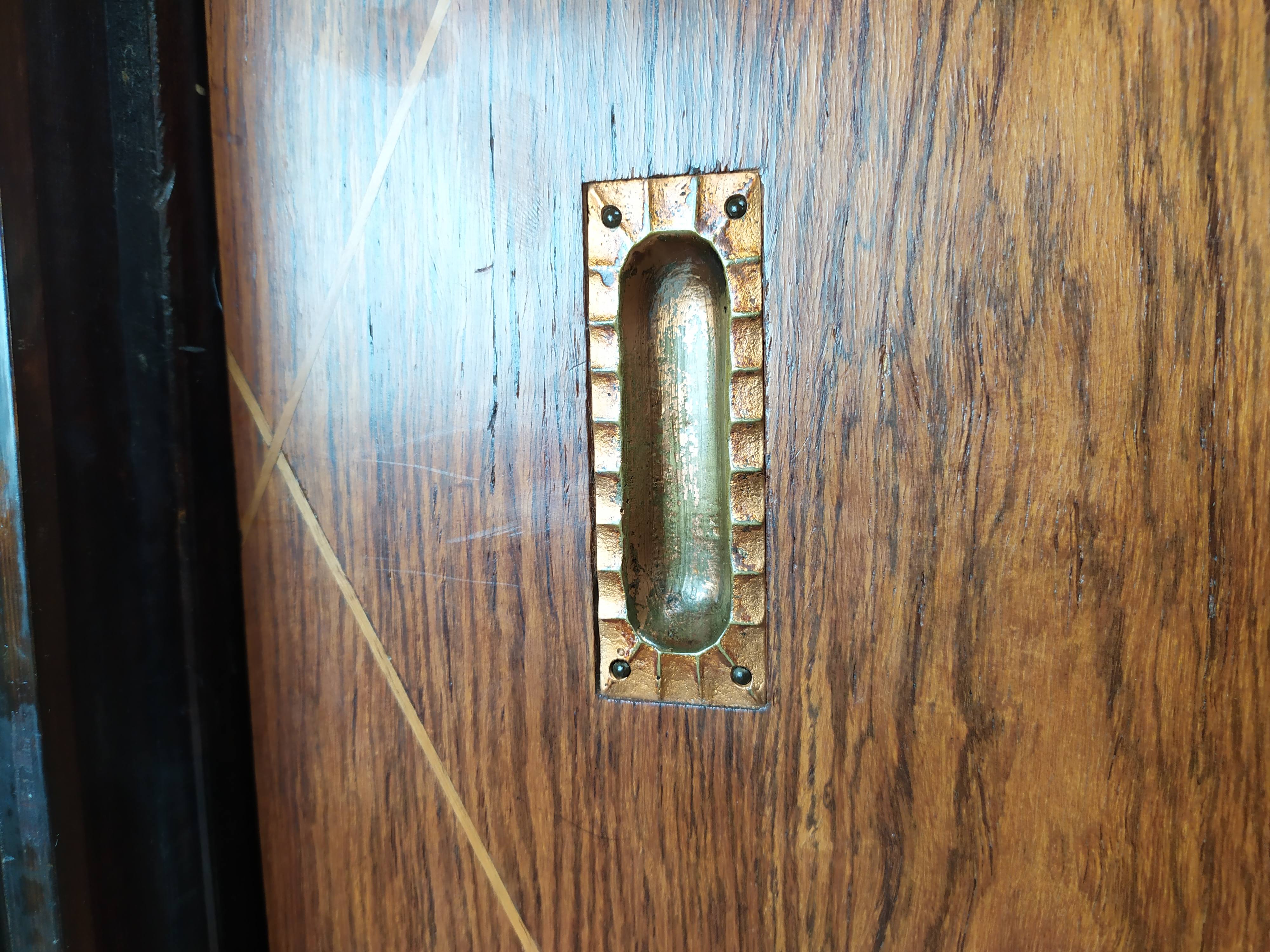 Art Deco library cabinet