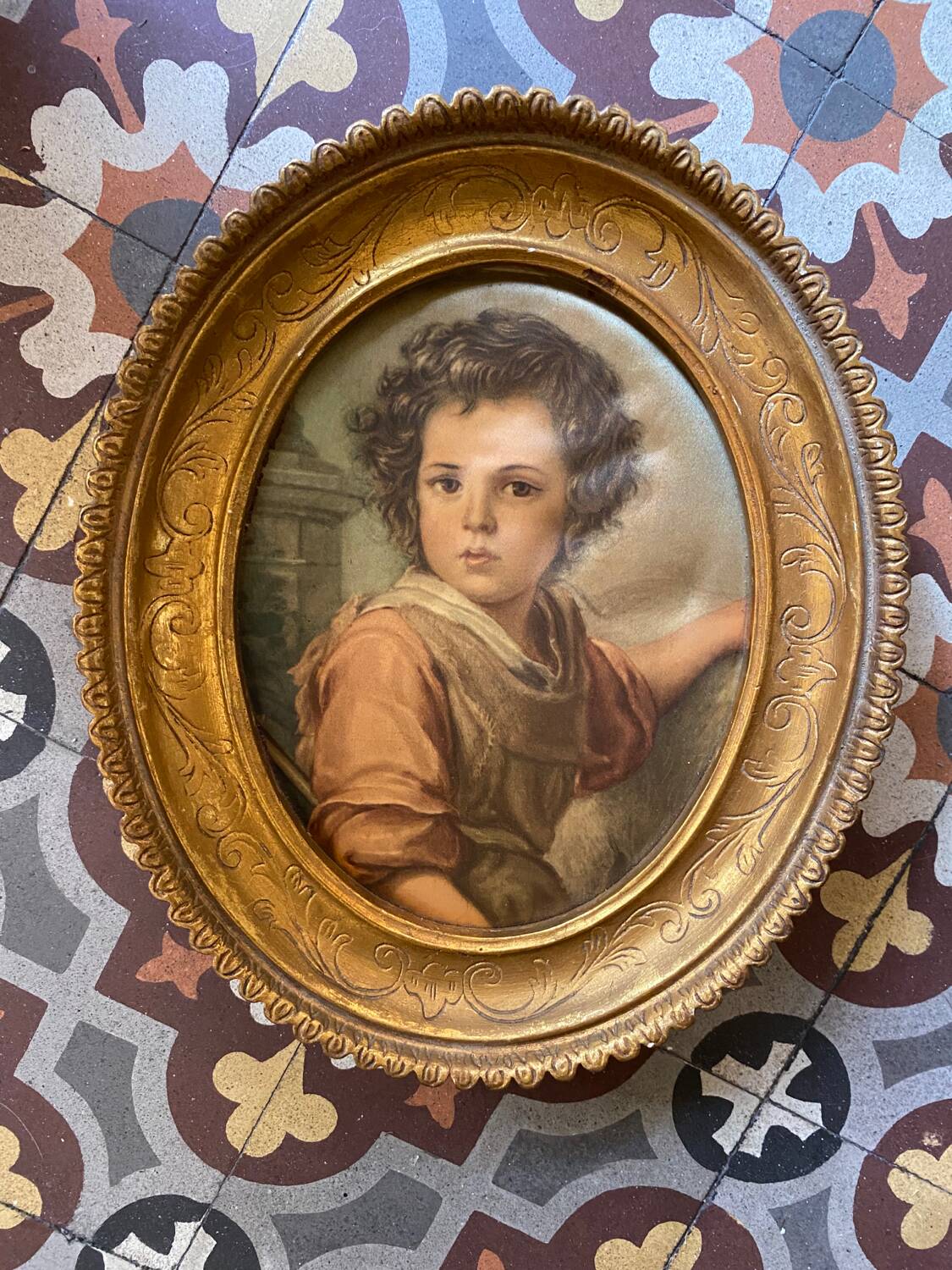 Old Italian style painting.