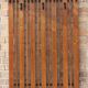 Vintage wall dressing coat hanger in Teck and Steel, Denmark, 1950s