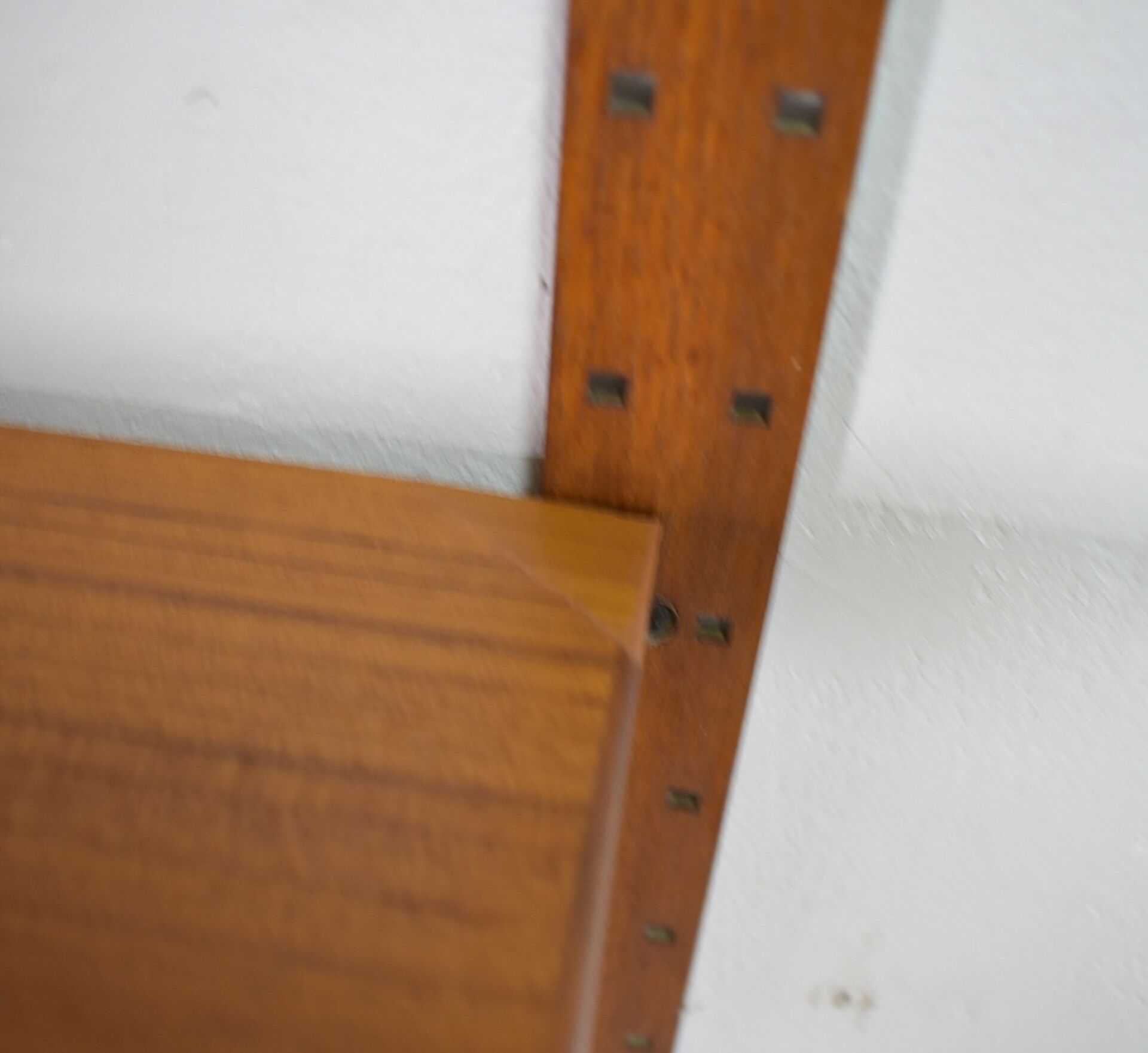 Teak modular shelving unit by HG Furniture 1960s Danish Vintage