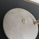 Hammered gray cocotte desk lamp, vintage French, 1940s