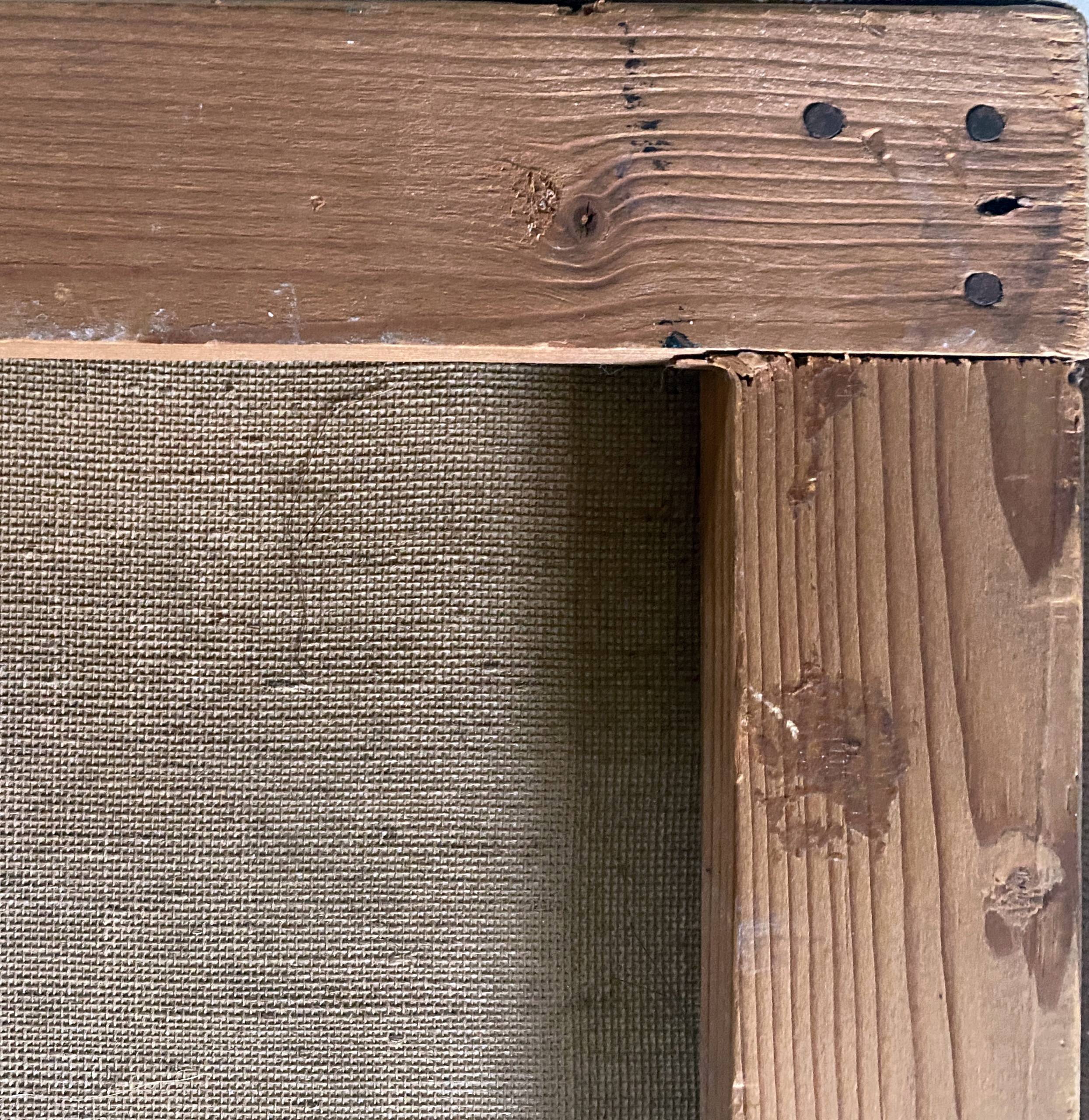 HST painting "Still life with oranges and chestnuts" signed H. Lucotte 1913