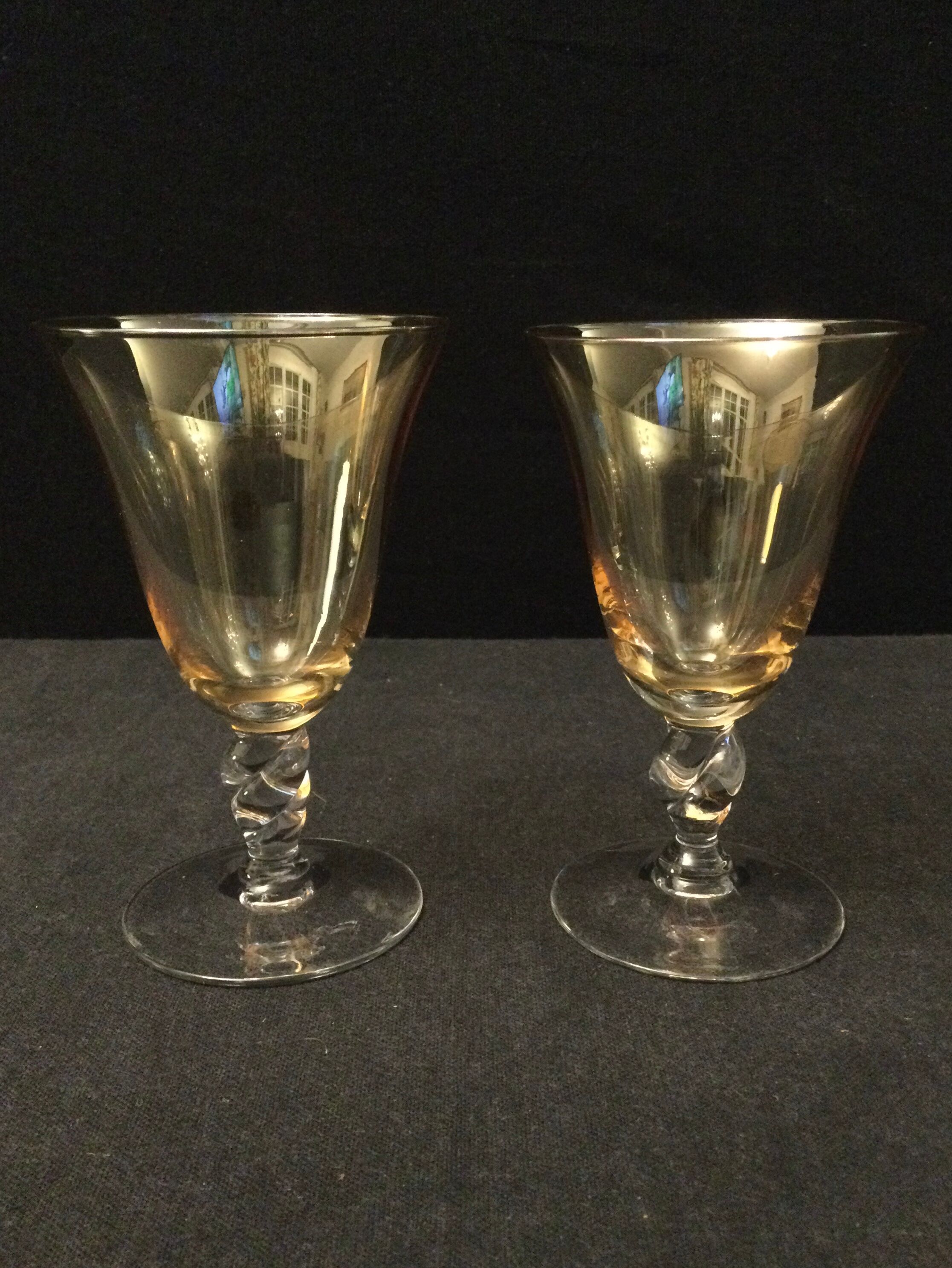 Serie de 10 verres de couleurs