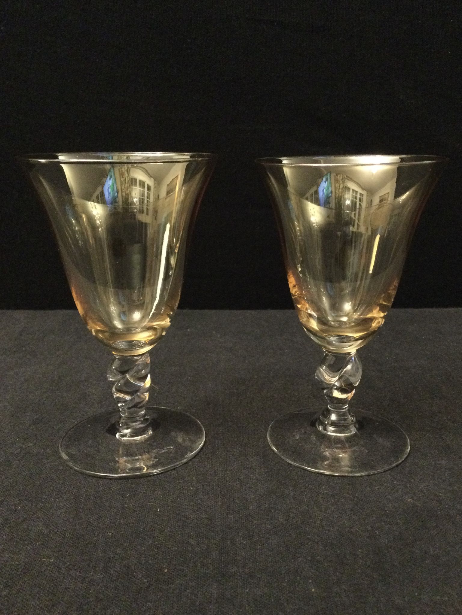 Serie de 10 verres de couleurs
