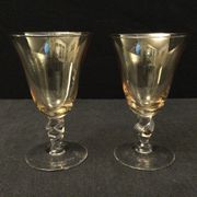 Serie de 10 verres de couleurs