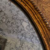Gilded wooden mirror