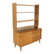 Commode-bibliothèque scandinave en chêne, suède, 1960