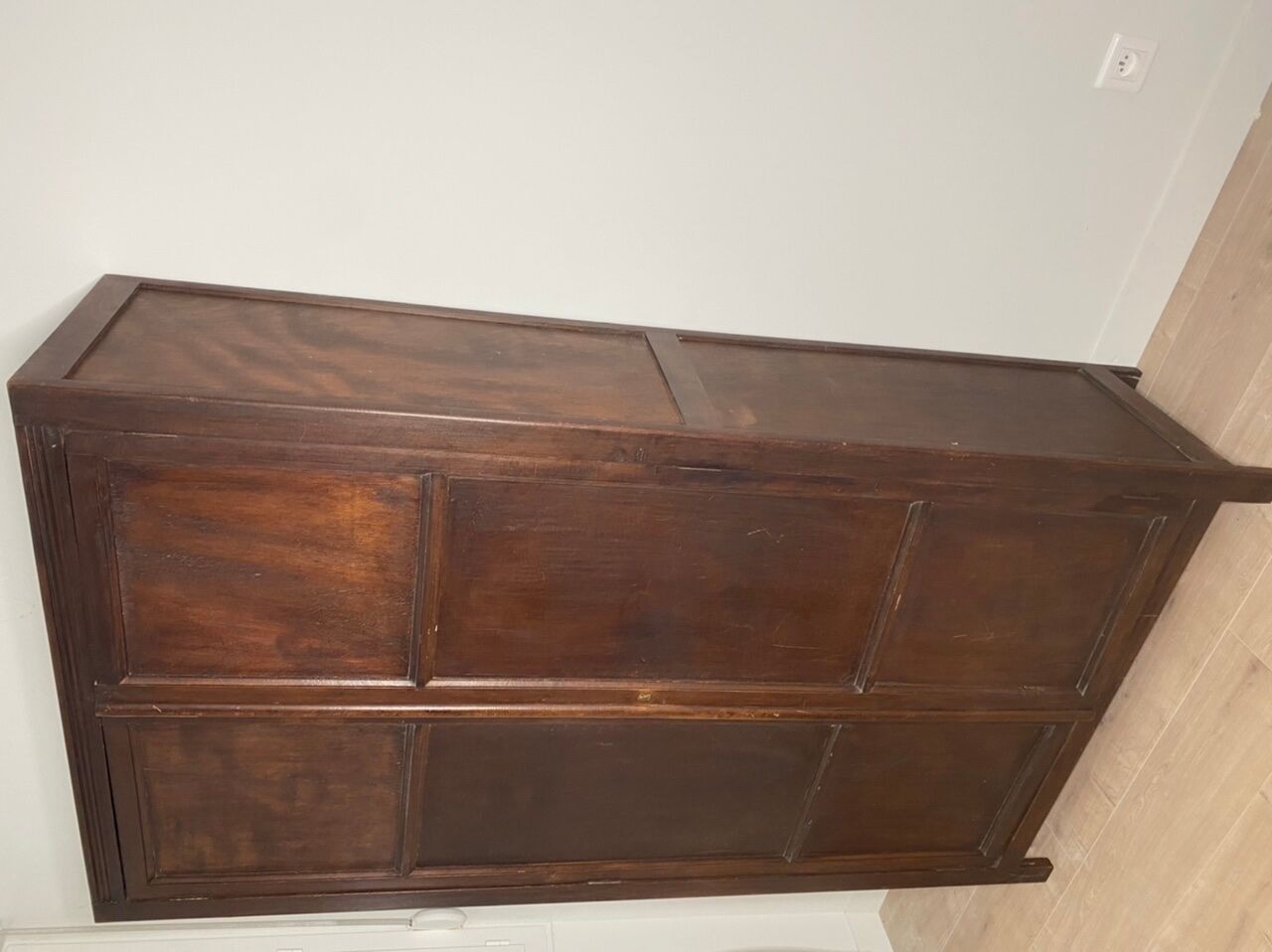Parisian wardrobe wood wardrobe