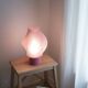 Lampe à poser Sélio rose