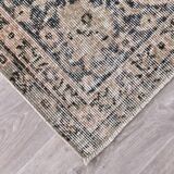 57s Red & Navy Blue Persian Rug 205x307Cm