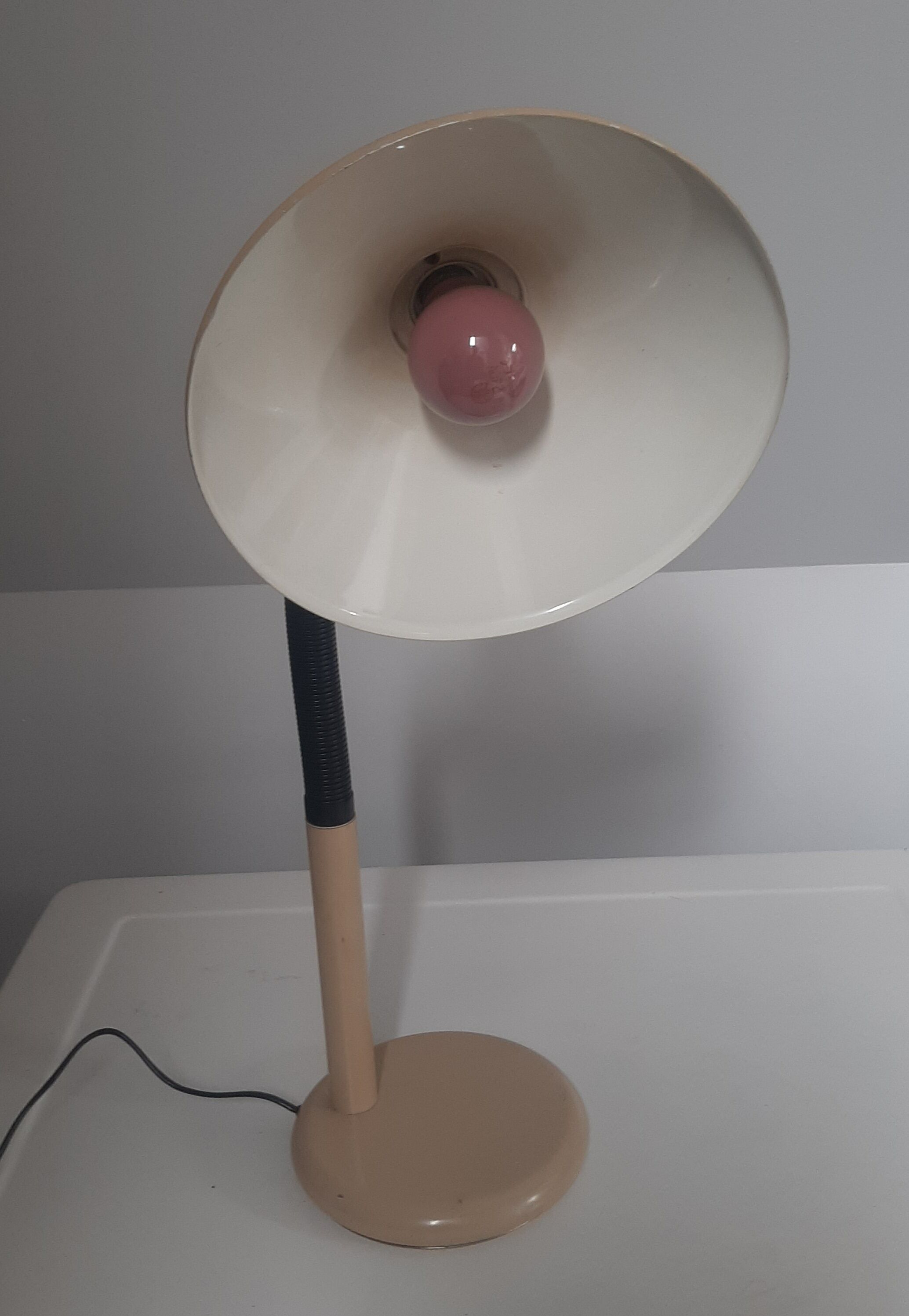 Large XXL desk lamp 65 cm high vintage