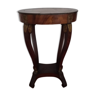 Console nouvelle empire bois noble