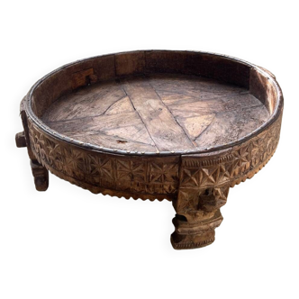 Table basse indienne origine Rajasthan