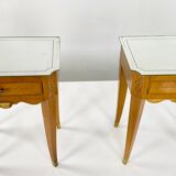 Pairs of Art Deco bedside tables