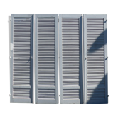 Suite of 4 wooden shutters
