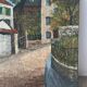Paris Montmartre cabaret Lapin Agile, oil on canvas 1965
